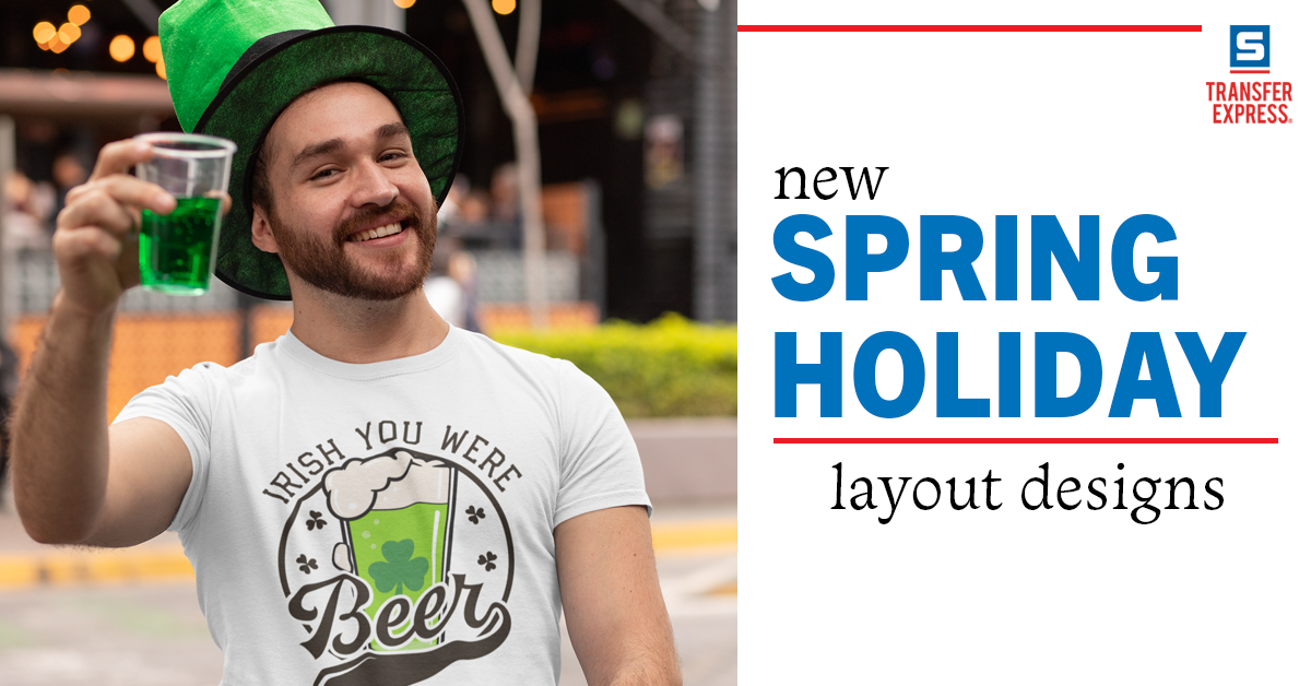 new spring holiday layout designs