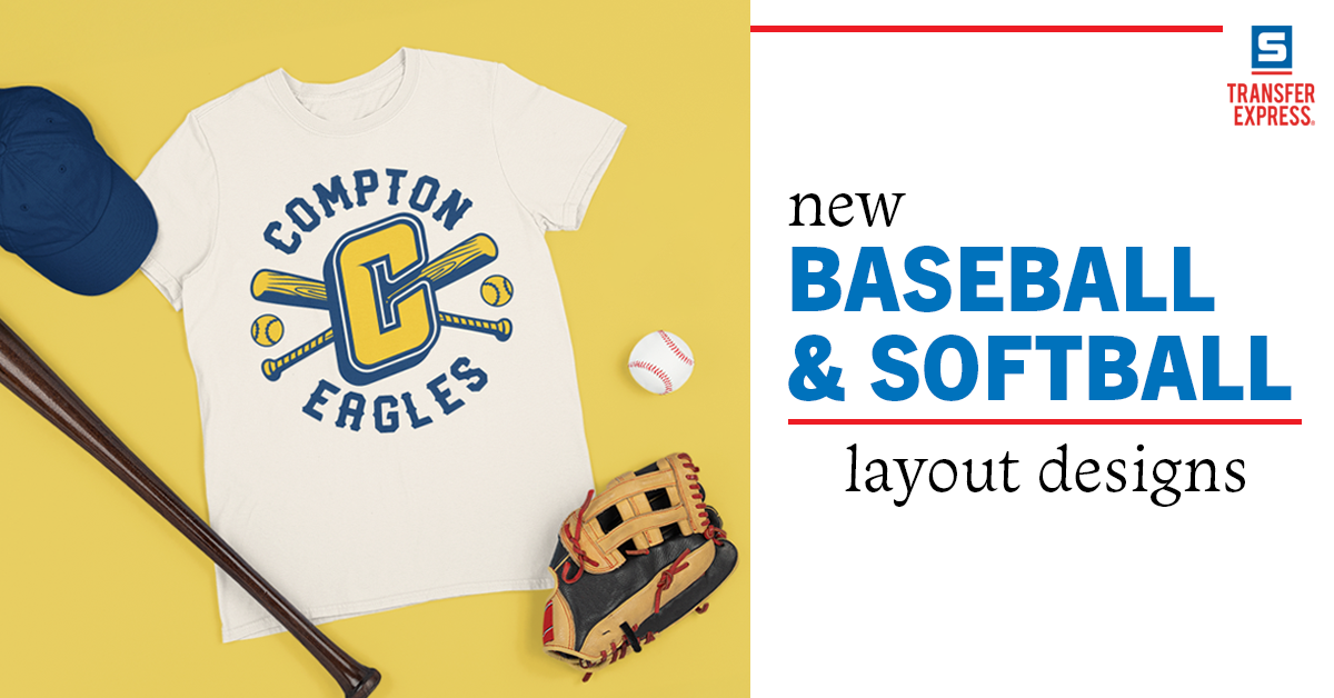 Baseball & Softball Designs Now Available in Easy View® Transfer