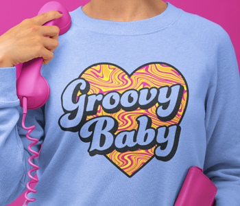 T-shirt design with pattern