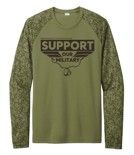 Digi Camo Military Tribute T-Shirt