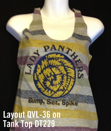 custom printed tank top
