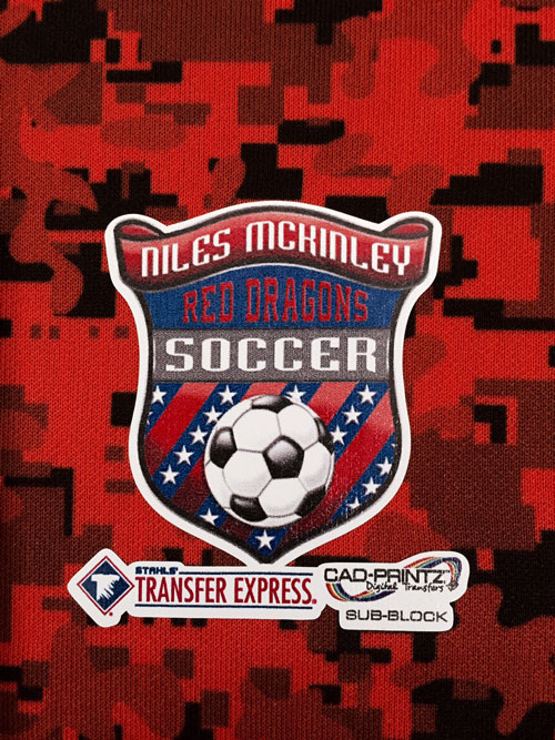 decorated sublimated digital camo