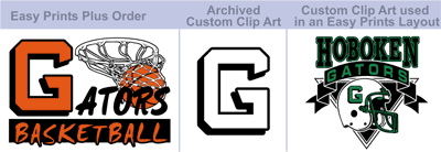 Custom Logos and clip art