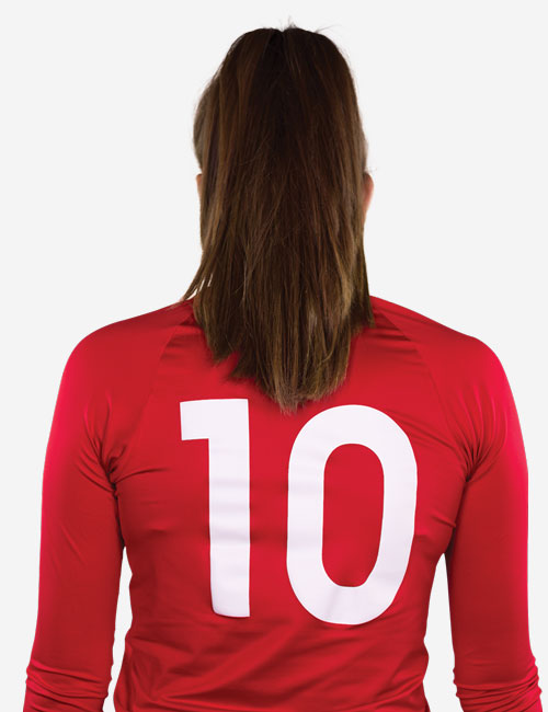 screen printed number transfers