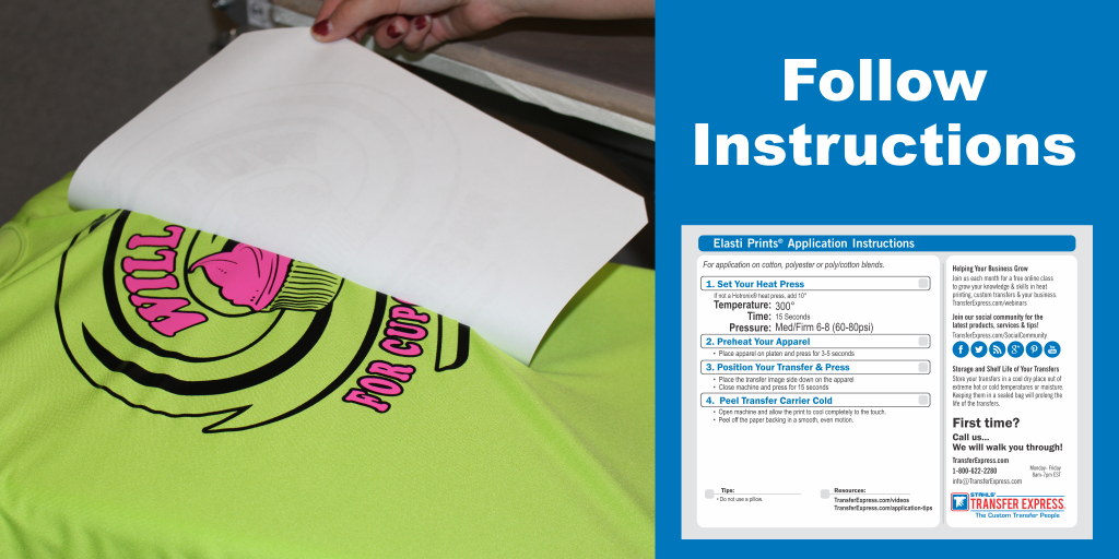 How Long Do Heat Transfers Last? Transfer Express Blog