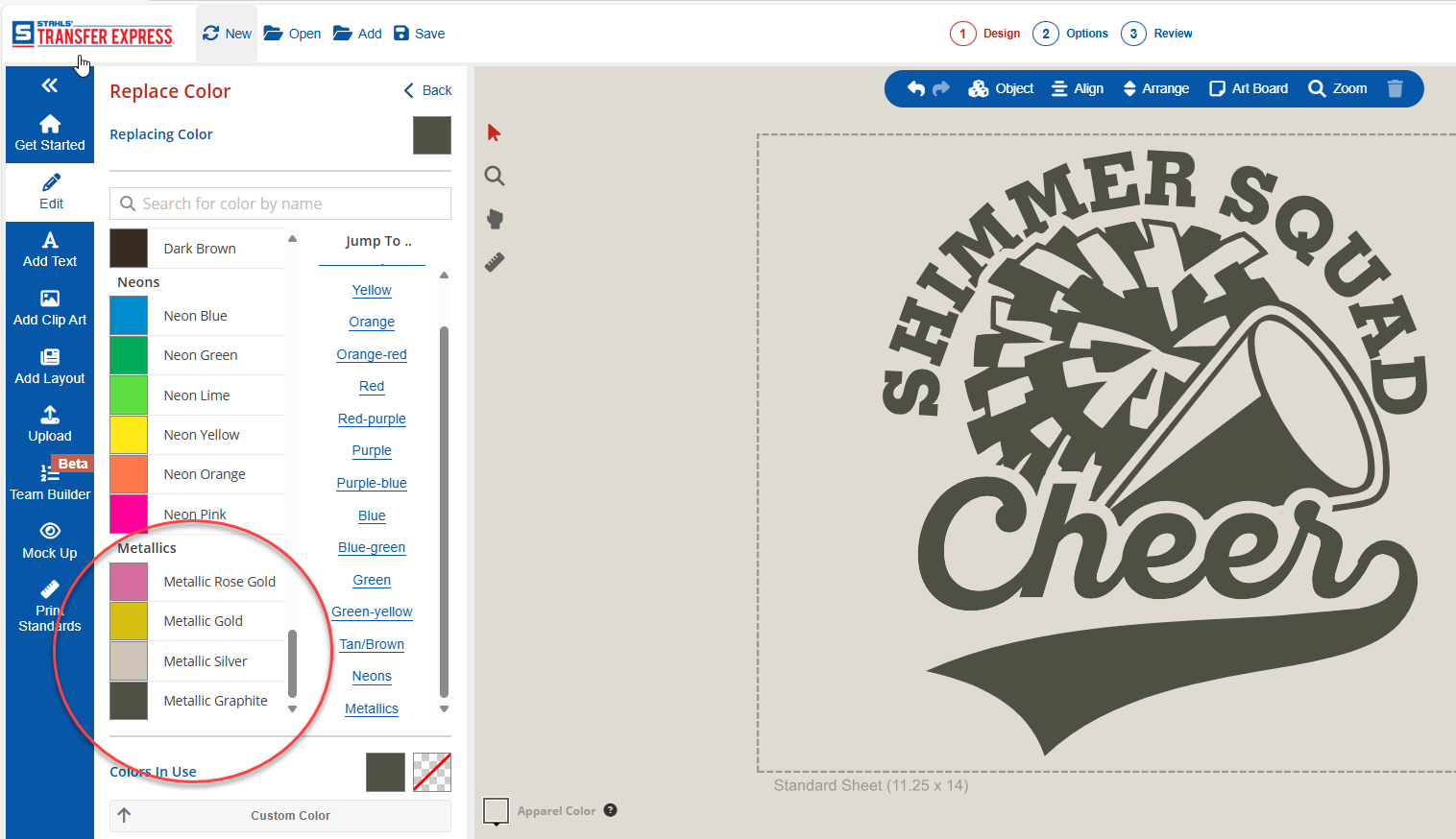 Unlock the Magic of Metallic Inks - Transfer Express Blog