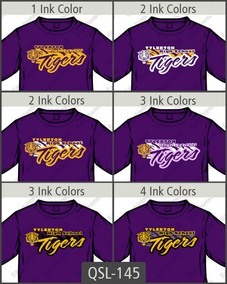 Ink Colors Change the Look of T-shirt Designs