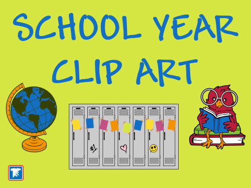 school year clip art for tshirt transfers