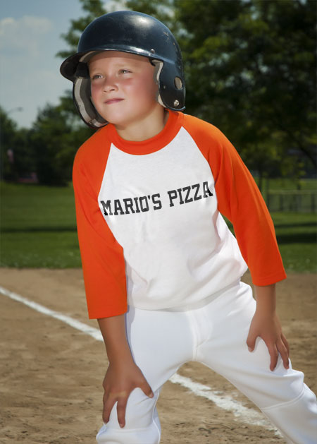 Sponsor Name on Shirt