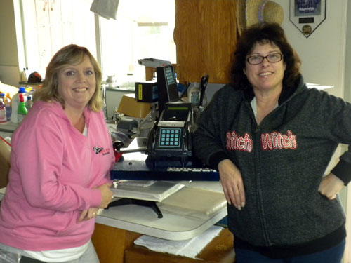 Stitch Witch with Heat Press