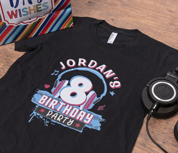 custom printed birthday t-shirts