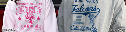 Customized Easy Prints Championship Layouts