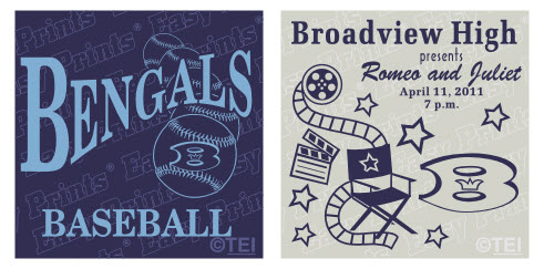 Layouts using Custom Clip Art