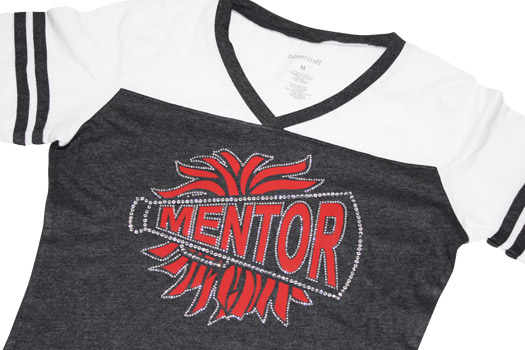 custom rhinestones on shirt