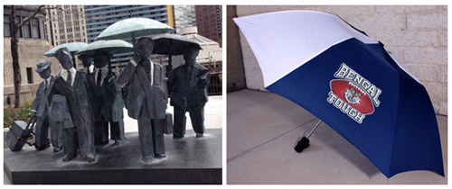 custom printed umbrella