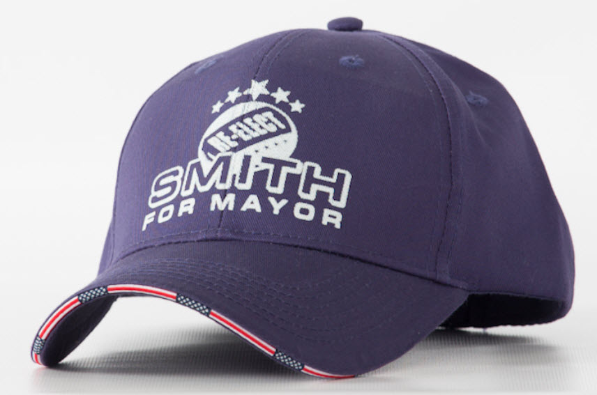 printed cap for election campaign