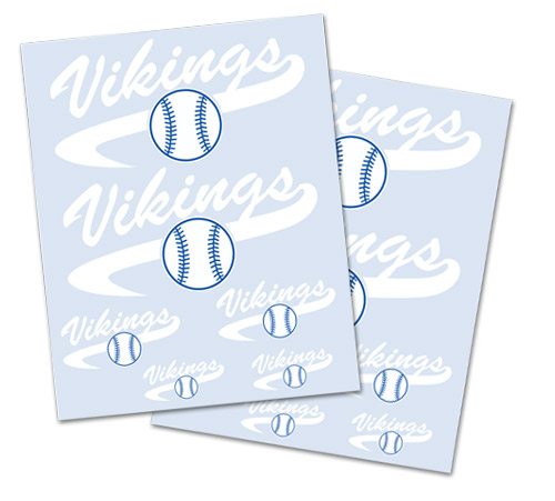 Screen Printed Transfer Gang Sheet