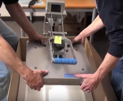 team lift heat press out of box