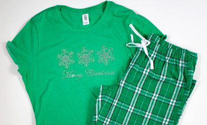 loungewear for Christmas