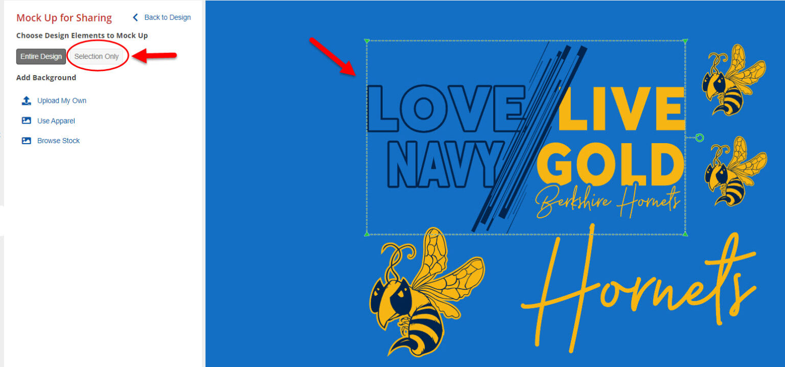 Use Easy View Online Designer to Create Custom Heat Transfer Designs