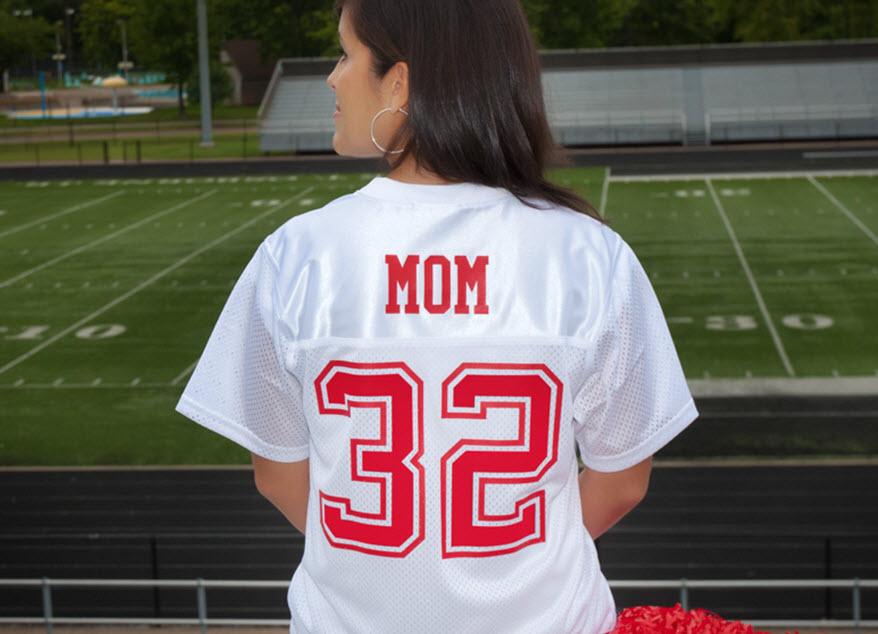 custom women's jerseys football