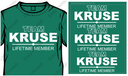 Easy Prints personalized T-shirt