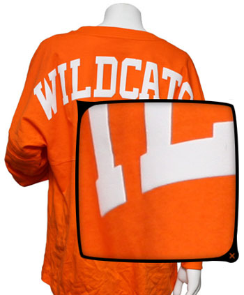 raised puff ink on a billboard shirt