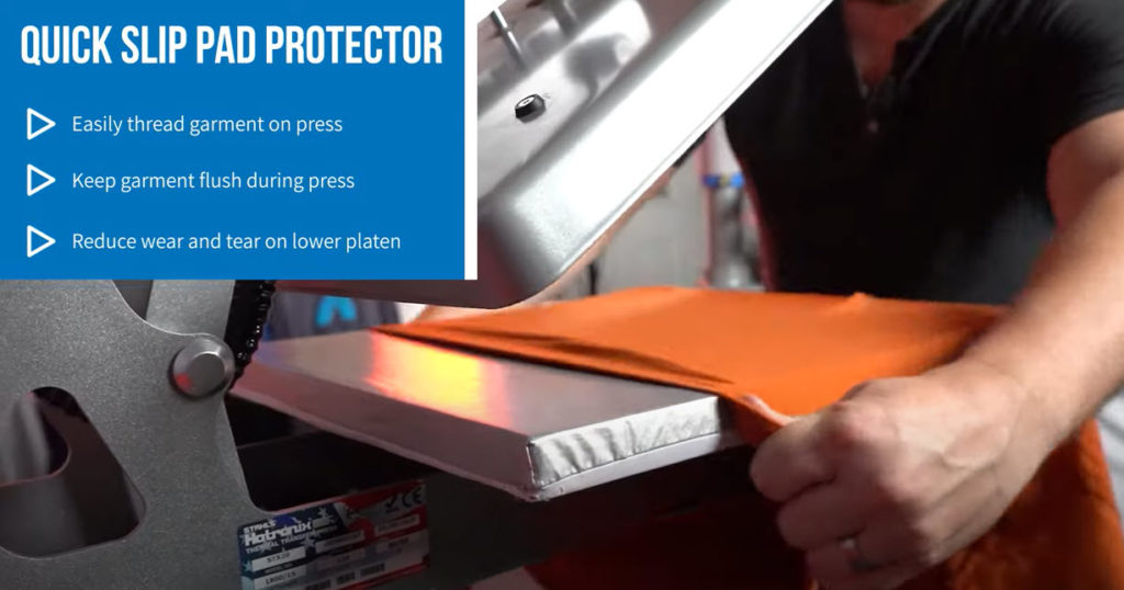 heat press Quick Slip Pad Protector