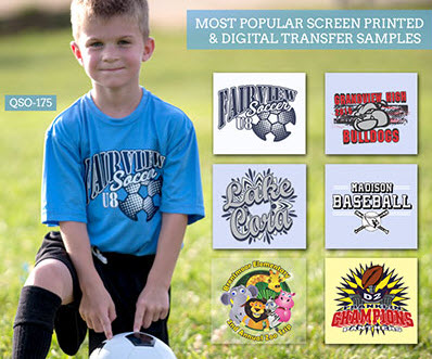 pack of our sample transfers