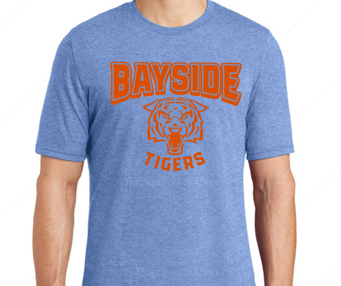 Football spirit wear, spiritwear tshirts, custom colors and mascot