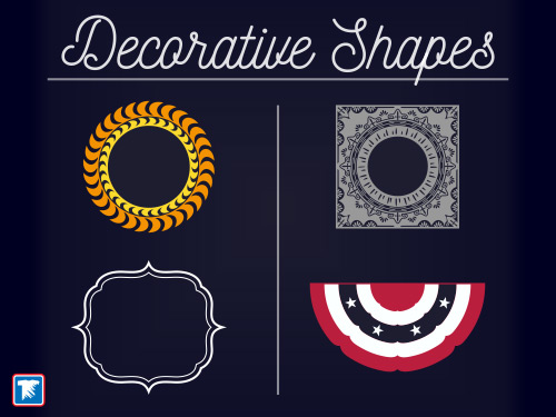 Decorative Shapes Clip Art