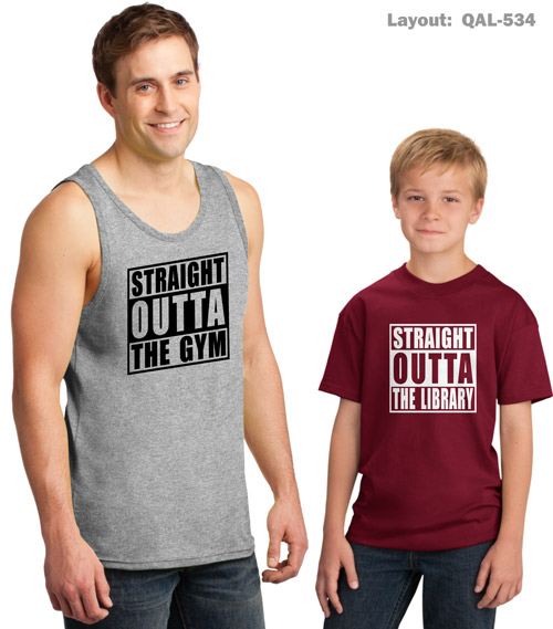 straight outta t-shirt
