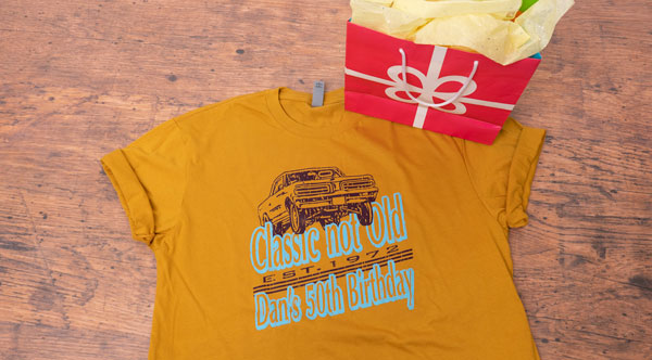 t-shirt for 50th birthday