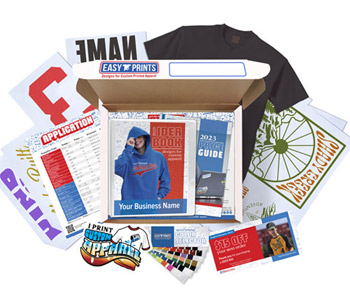 t-shirt business marketing kit